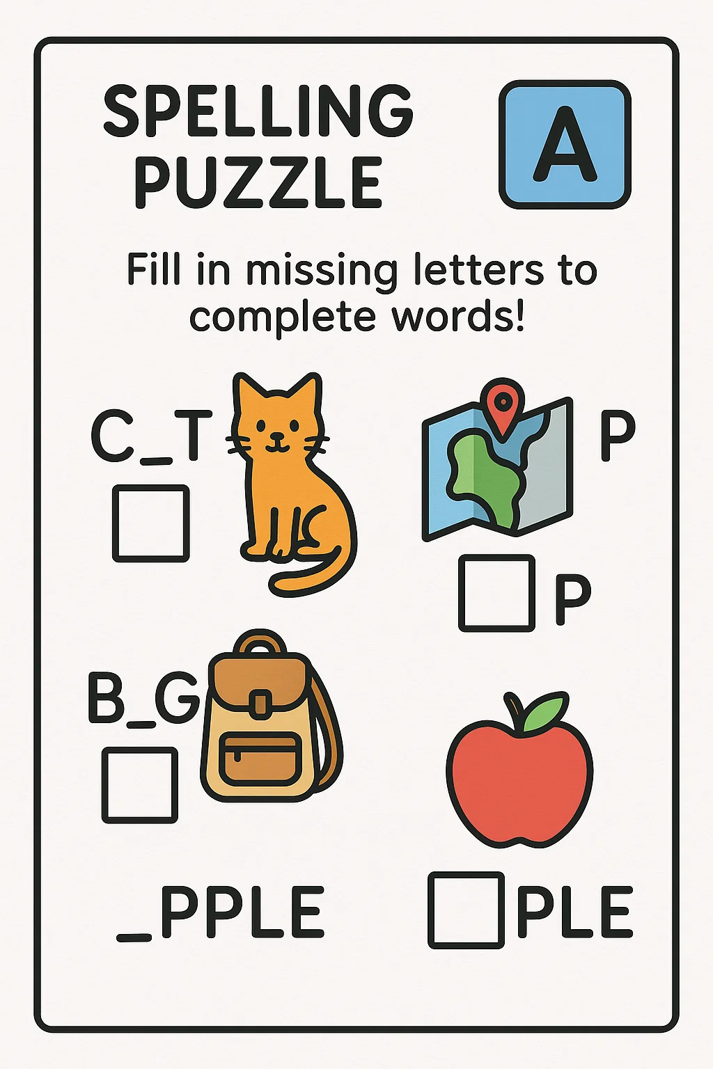 Spelling Puzzle